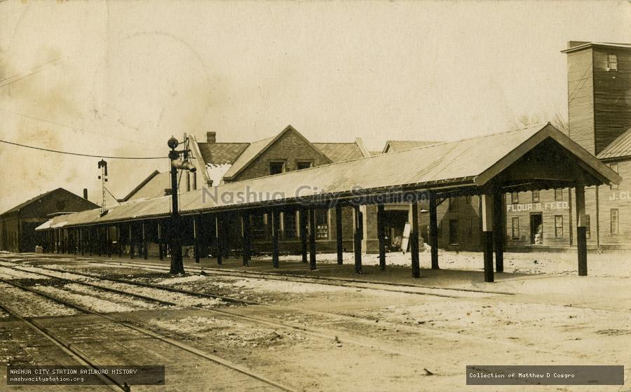 Postcard: Keene station